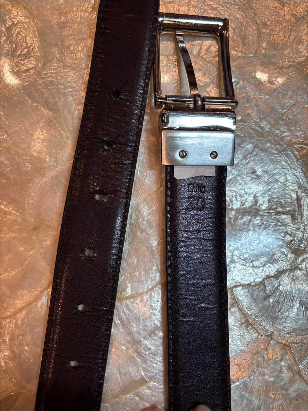 Joseph Abboud reversible men’s belt